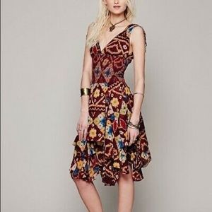 FREE PEOPLE BURGUNDY DRESS